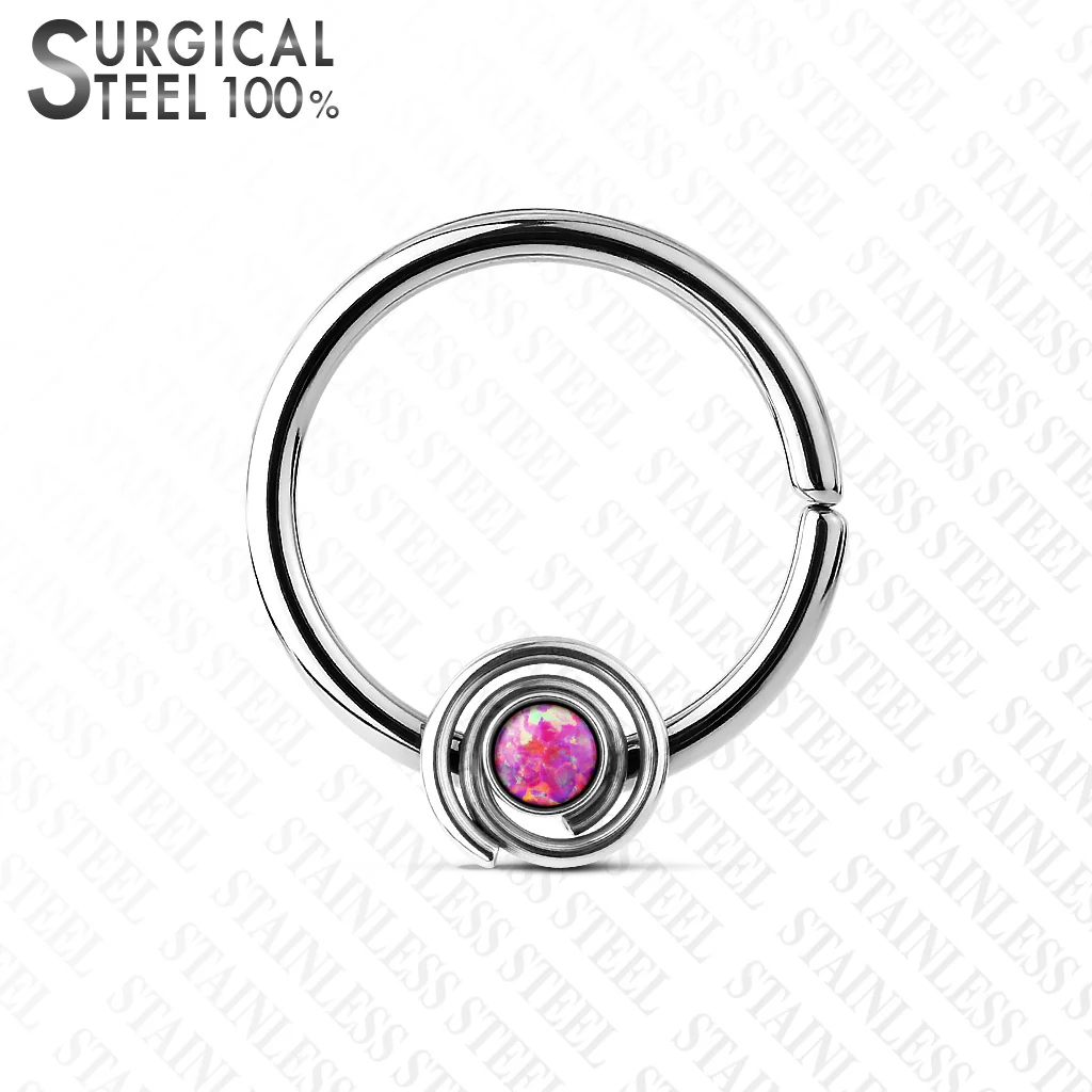 316L Surgical Steel Bendable Septum/Cartilage Hoop Daith Helix Tragus Rings - Image 2