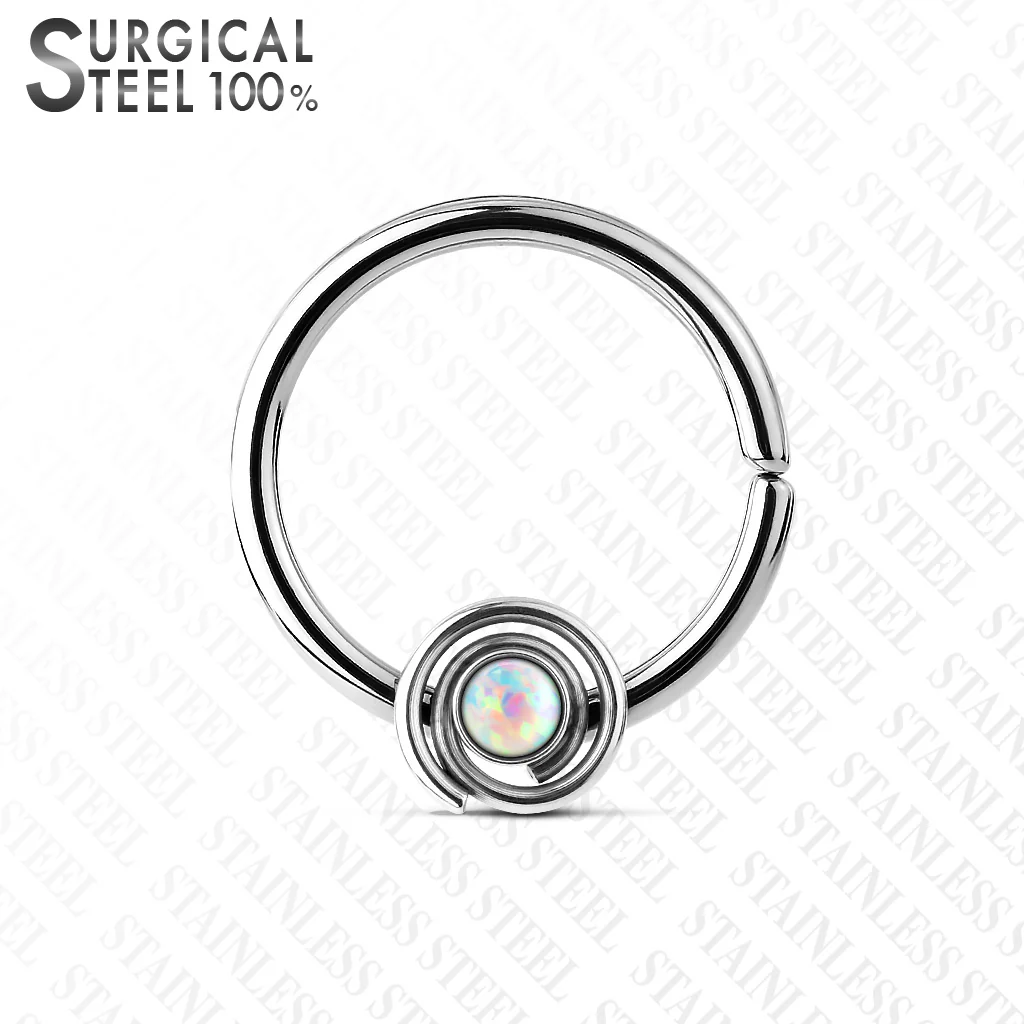 316L Surgical Steel Bendable Septum/Cartilage Hoop Daith Helix Tragus Rings - Image 4