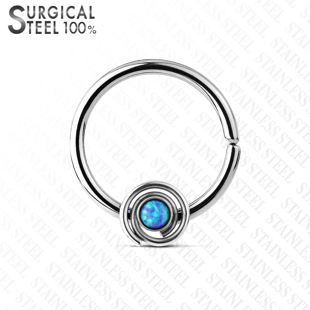 316L Surgical Steel Bendable Septum/Cartilage Hoop Daith Helix Tragus Rings - Image 5