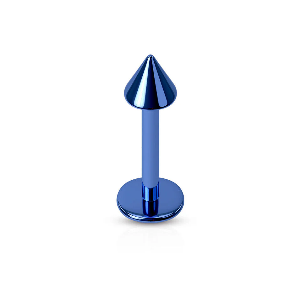 Titanium Spike Top Lip Labret Monroe Studs - Image 5