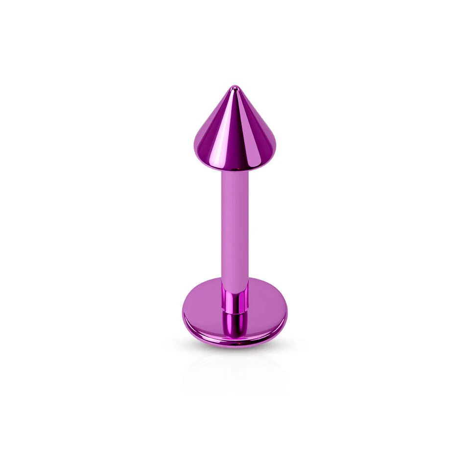 Titanium Spike Top Lip Labret Monroe Studs - Image 6