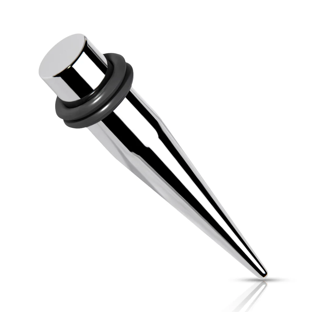 1 Pc 316L Stainless Steel Stretching Ear Taper Ear Plugs 4 Colors - Image 4