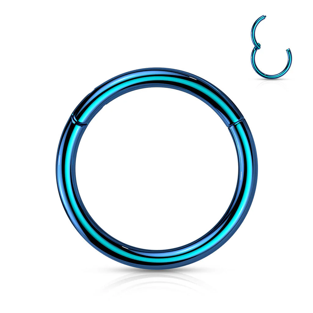 Implant Titanium Hinged Segment Hoop Rings Ear Cartilage 14G - Image 10