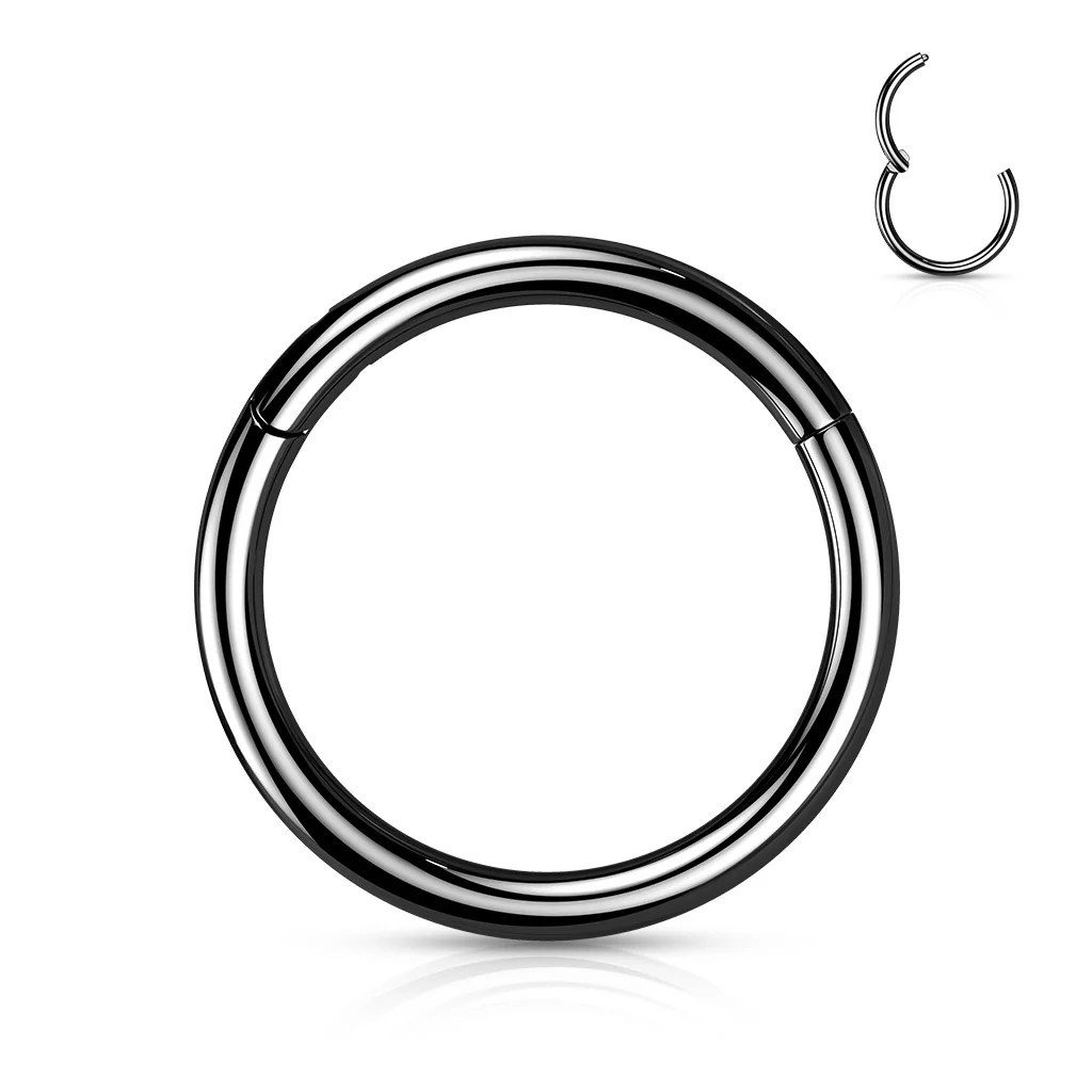 Implant Titanium Hinged Segment Hoop Rings Ear Cartilage 14G - Image 16