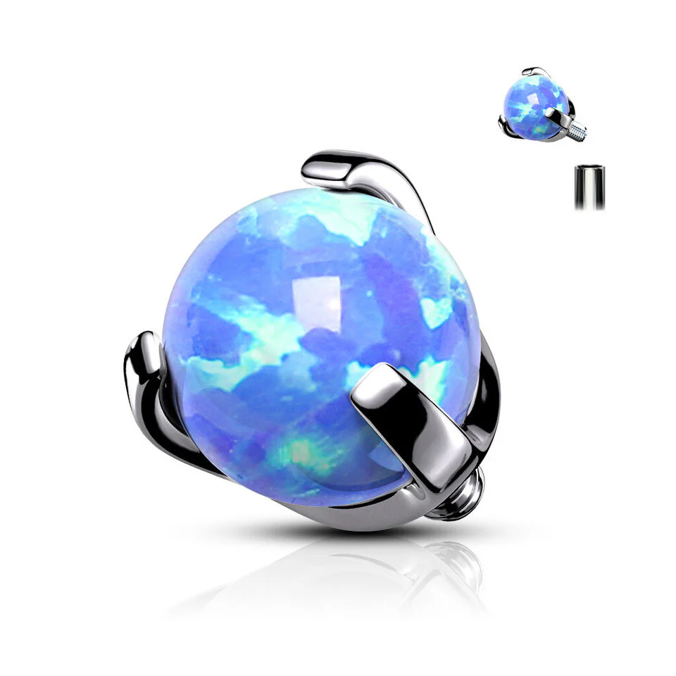 Claw Set Opal  Lip Top & Dermal Anchor Top Parts - Image 2
