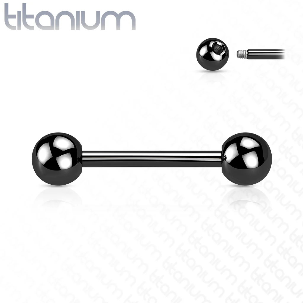 PVD Over Solid Titanium Barbells - Image 4