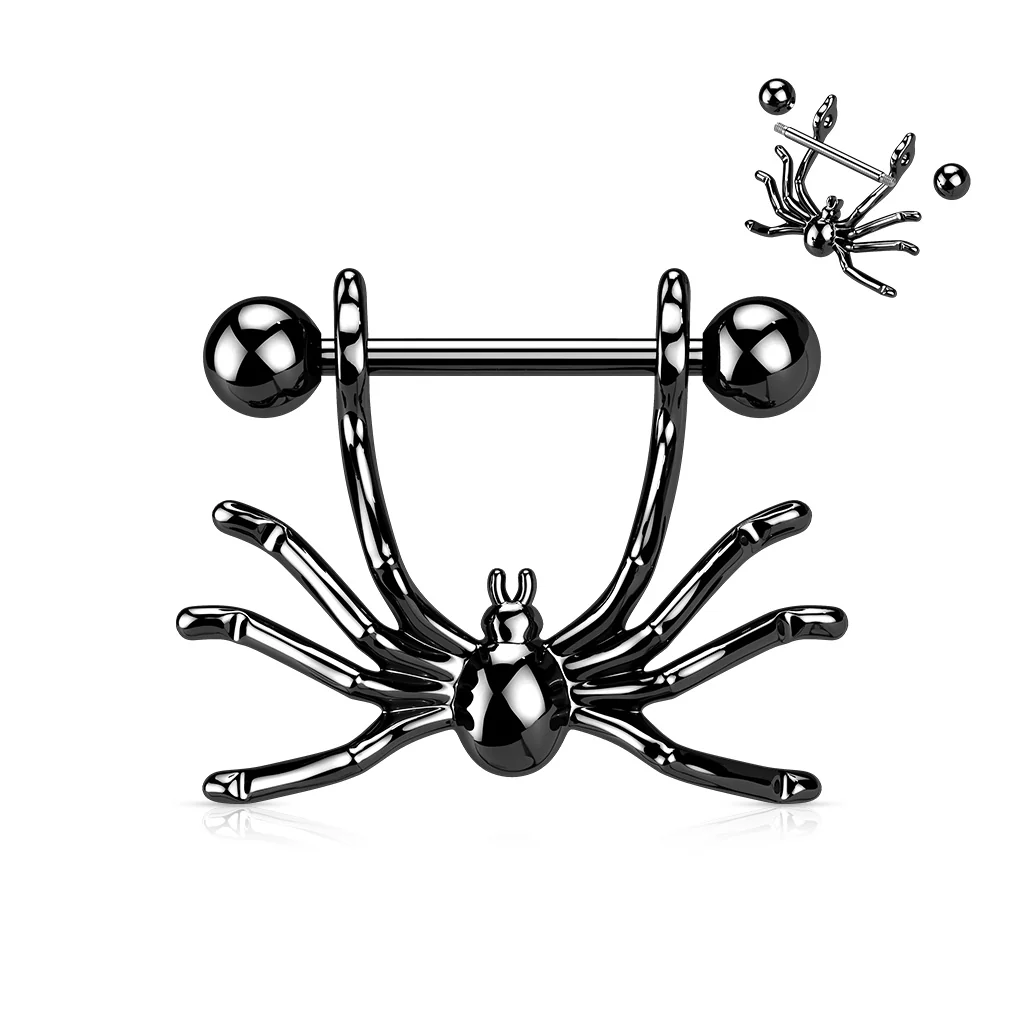 Pair Hanging Spider Nipple Shield Rings - Image 5
