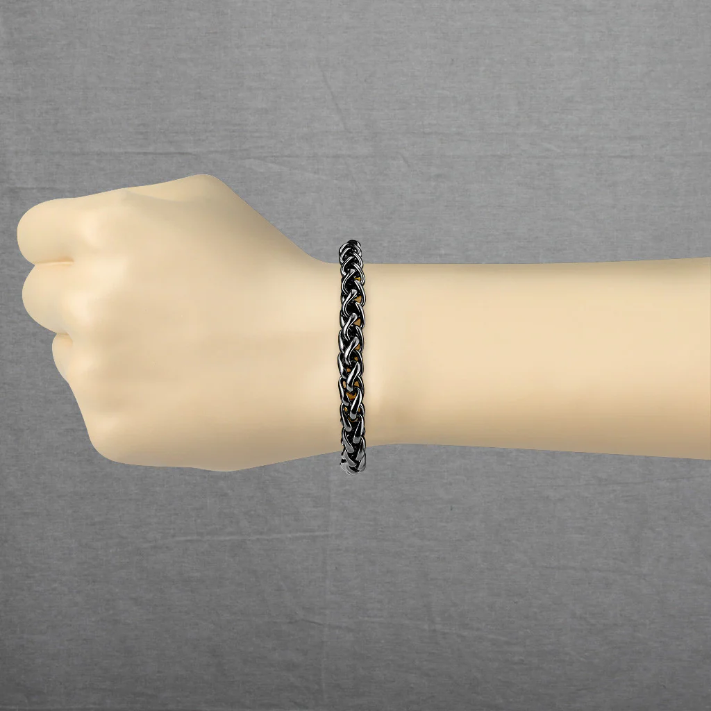 Round Spiga Chain Stainless Steel Bracelets - Image 6