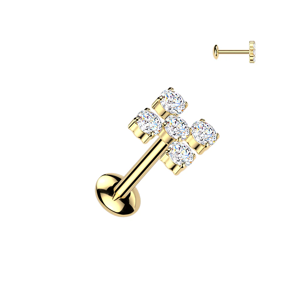 Labret | Flat Back Stud
