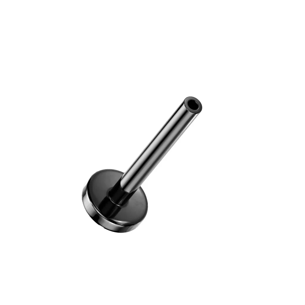 Titanium Threadless Push In 4mm Base Flat Back Stud Pins Labret 20G - Image 6